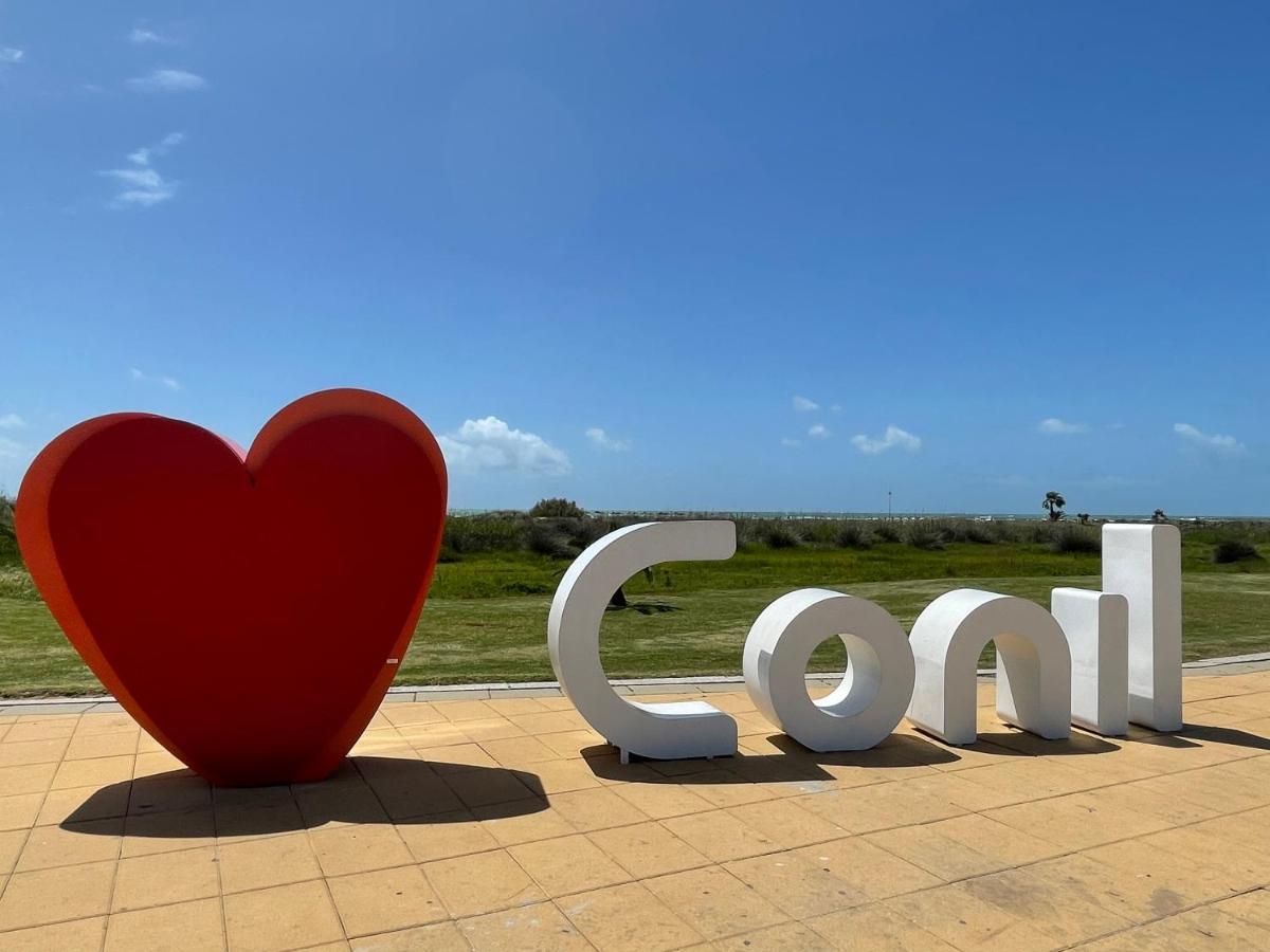 Apartamento Conil Playa & Centrico, Con Aire Acond Y Wifi -Solo Familias Y Parejas- Conil De La Frontera Zewnętrze zdjęcie